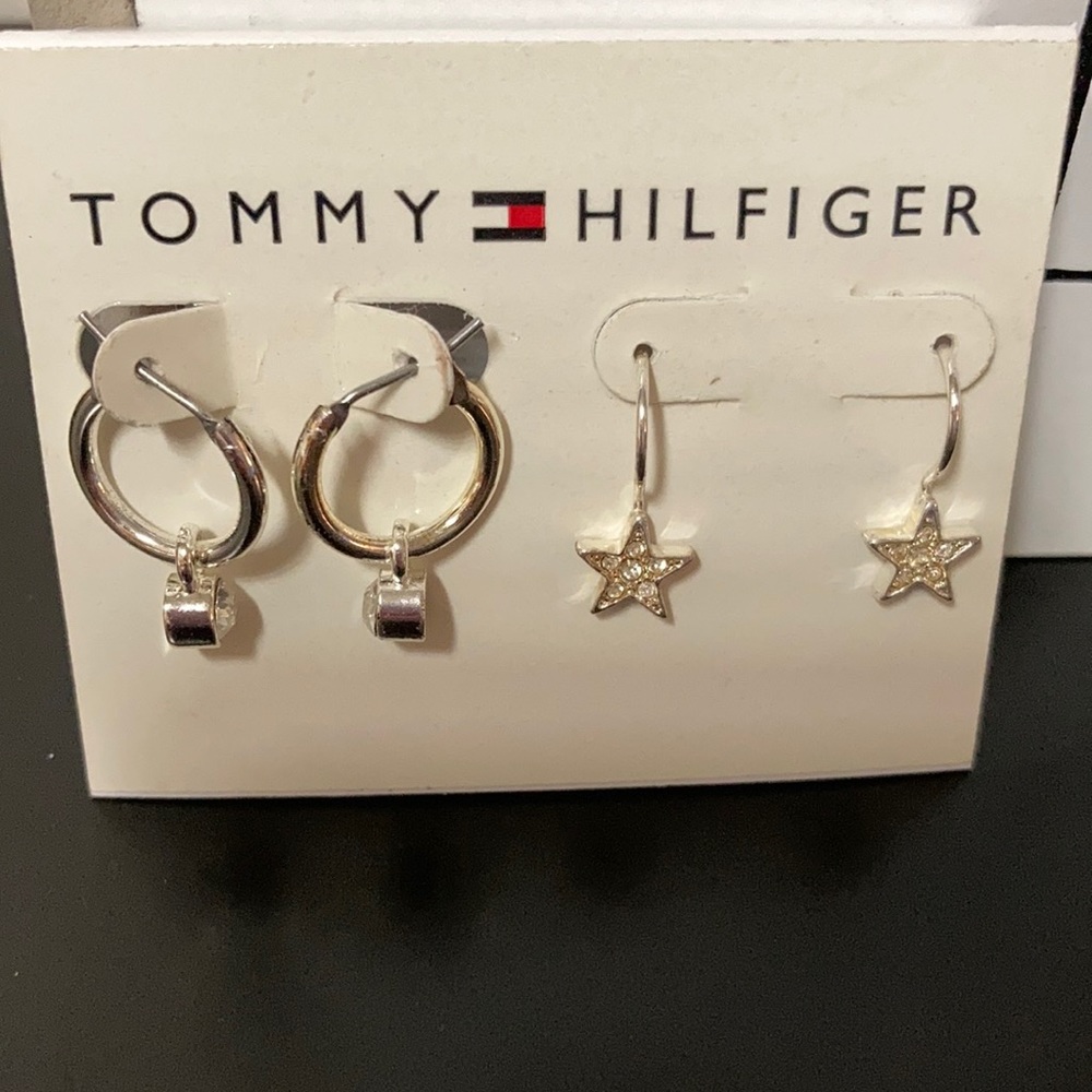 Tommy Hilfiger silver earrings
